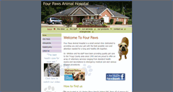 Desktop Screenshot of fourpawsah.com